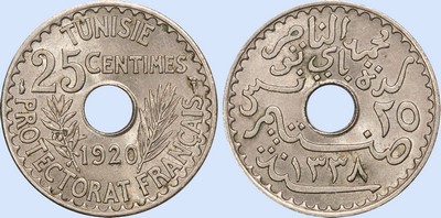 25 Centimes 1920